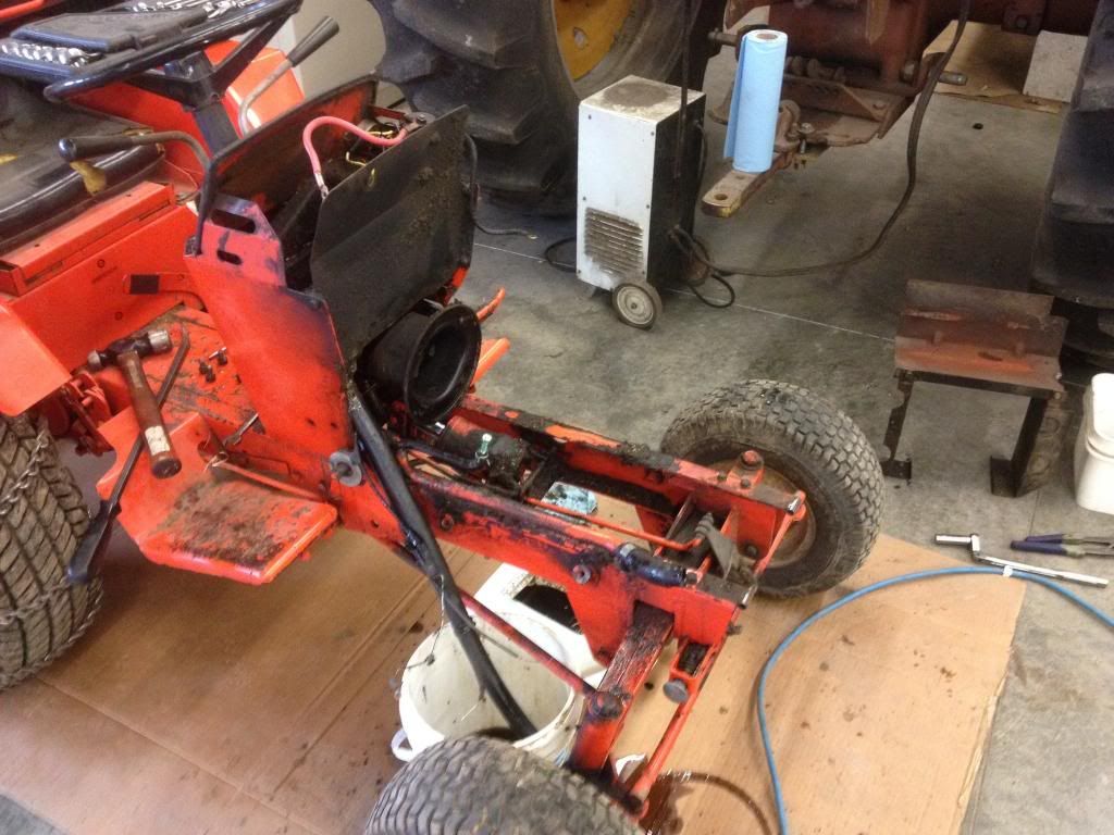 1979 Case 444 repower tons of pictures Lawn Mower and Small Engine